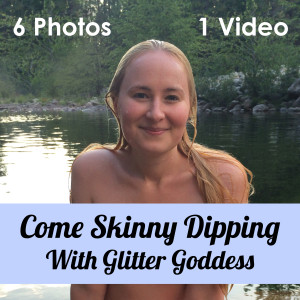 Skinny Dipping video photos Glitter Goddess