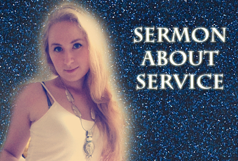 Glitter Goddess Sermon About Service