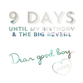 9 days Glitter Goddess Countdown