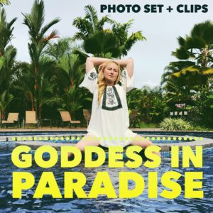 Goddess in Paradise – Photo Set + Mini Clips