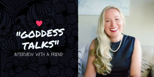 Goddess talks Interview with a friend Glitter Goddess