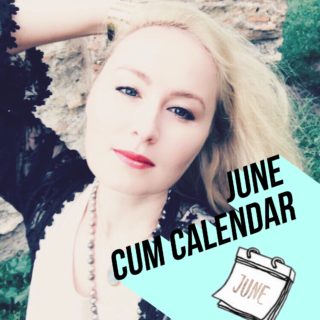 June Cum Calendar Glitter Goddess